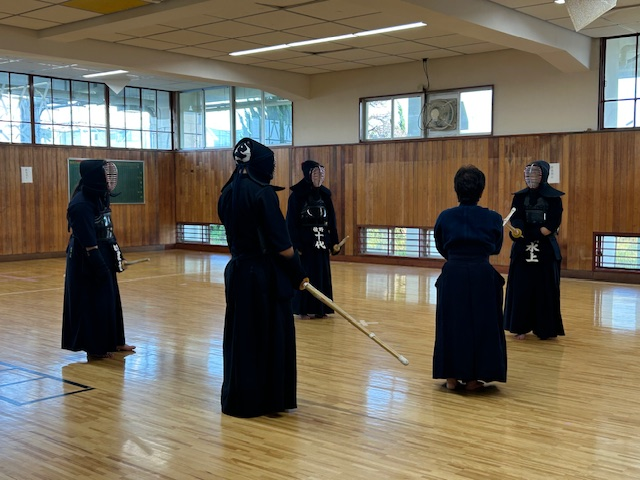 【剣道部】全国高等学校剣道大会大阪府予選(団体戦)に向けて