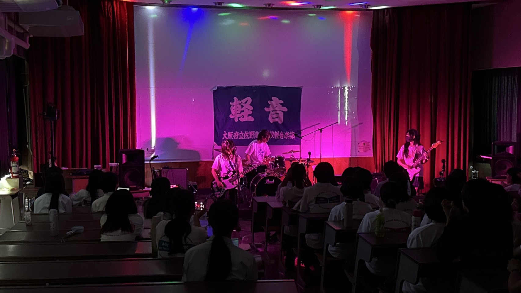 軽音楽部　長野高校と交流ライブ