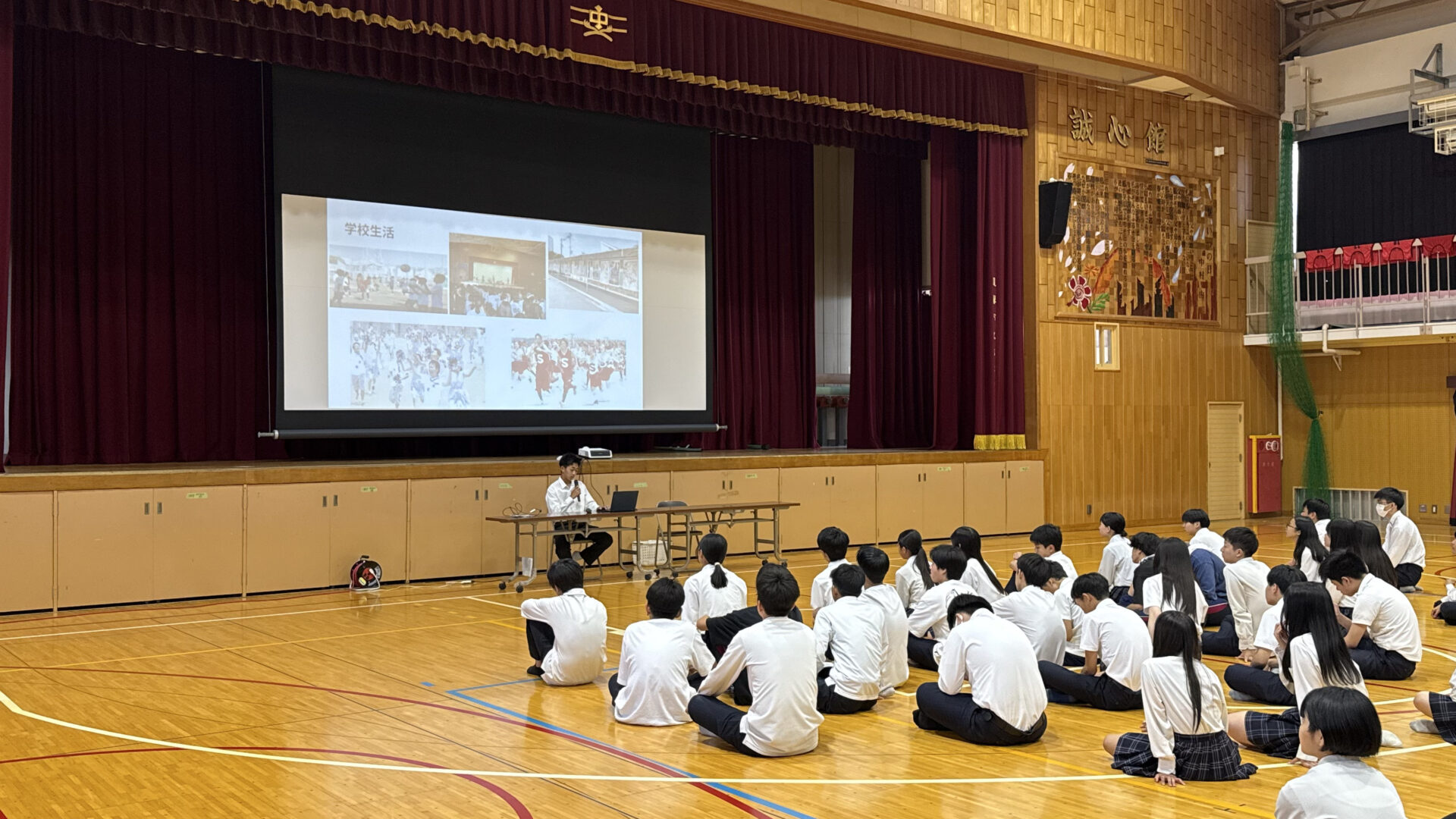 中学生３年生対象出前講話を開催しました