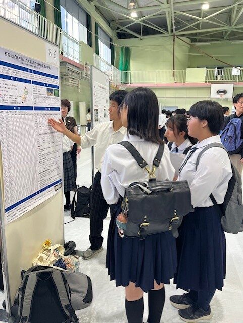 【生物同好会】大阪サイエンスデイ（第17回大阪府生徒研究発表会）第1部 で発表しました。