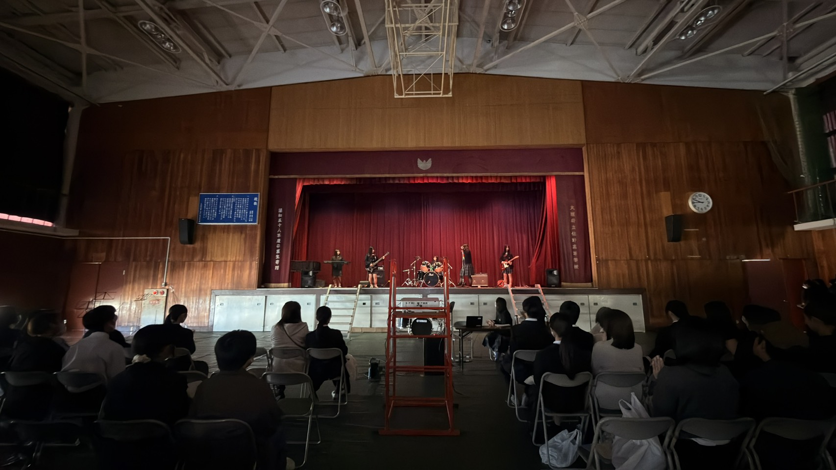 軽音楽部　５中学校 オープンスクール