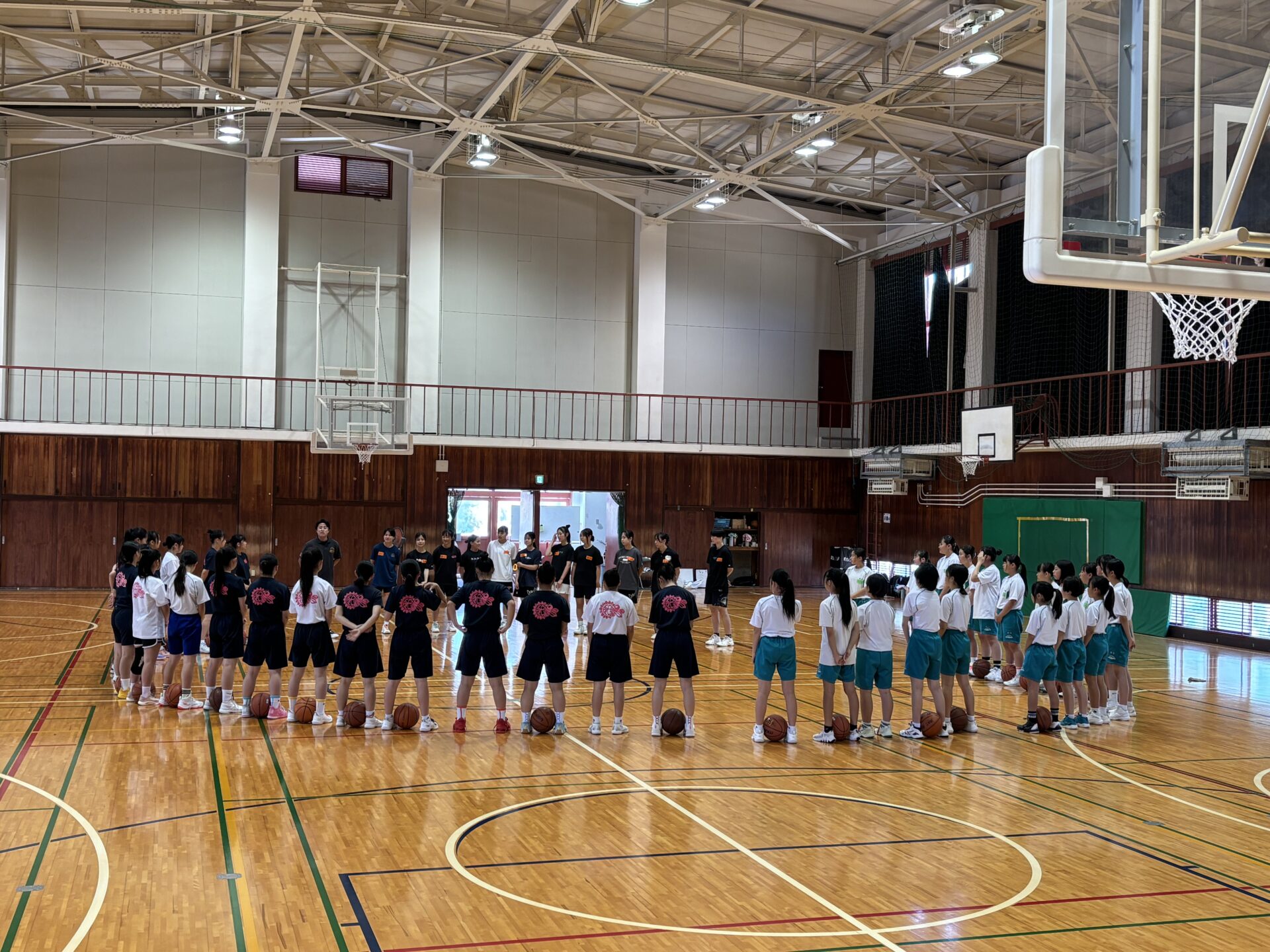 【女子バスケットボール部】#4　合同練習